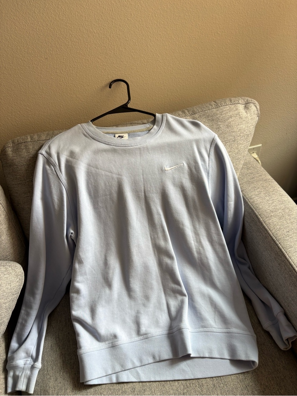 Nike Pale Blue Crewneck Sweatshirt